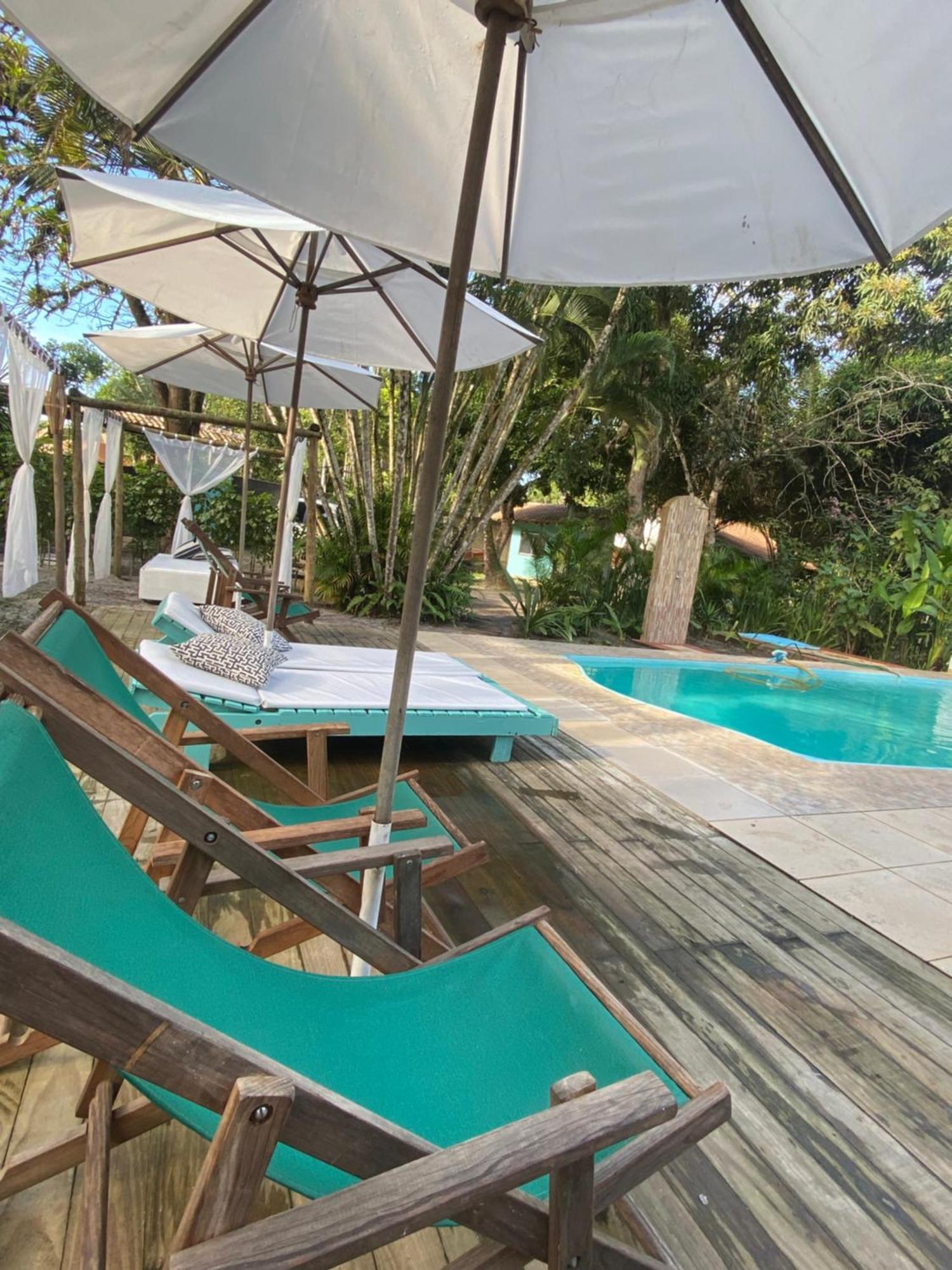 Pousada Vila Rosa dos Ventos Trancoso Exterior foto