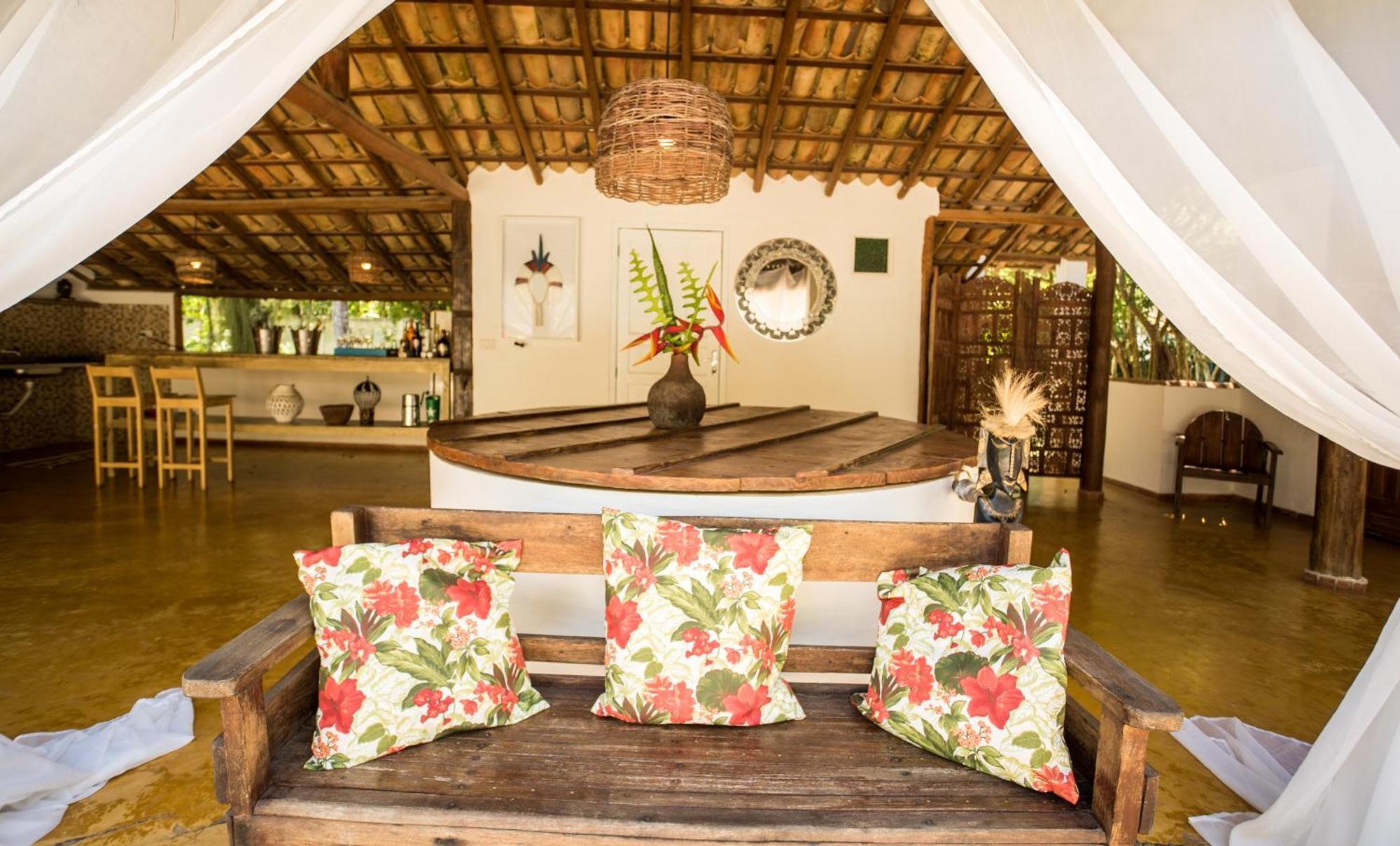 Pousada Vila Rosa dos Ventos Trancoso Exterior foto